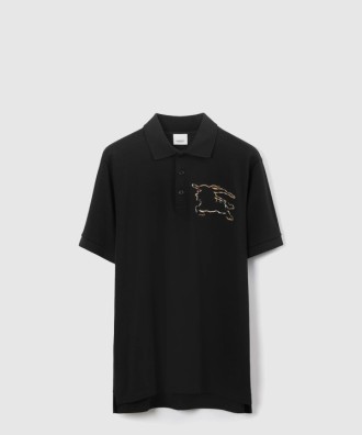 체크 코튼 폴로셔츠