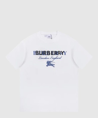 로고 코튼 티셔츠