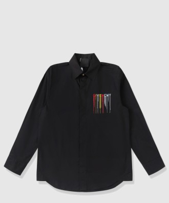 코튼 로고 셔츠