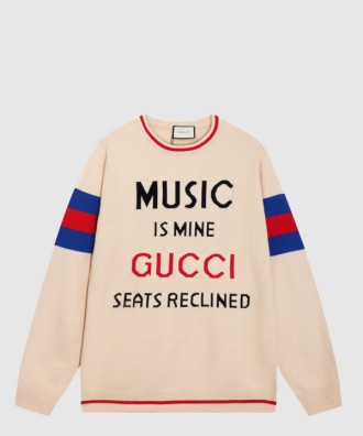 니트 프린트 톱