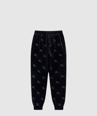 로고 프린트 팬츠