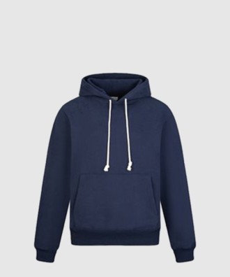 로고 후드 긴팔