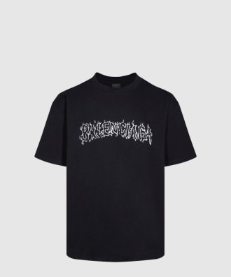 로고 프린트 반팔