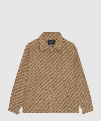 로고 프린트 재킷