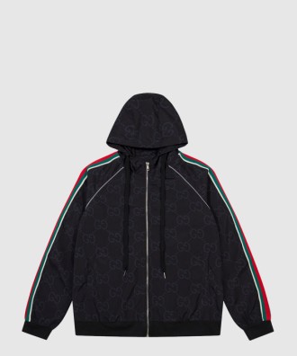 로고 집업 자켓