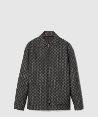 GG 섀도우 울 재킷