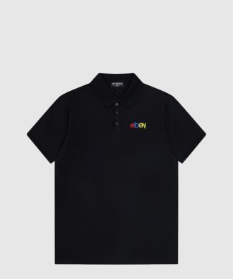 이베이 자수 반팔 폴로 셔츠