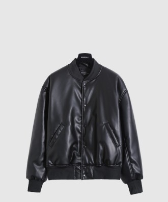 로고 쇼트 코트