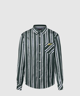 롱 슬리브드 실크 셔츠