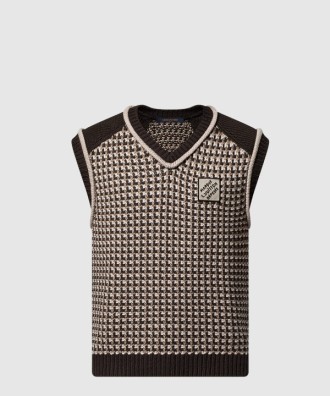 코튼 자카드 베스트