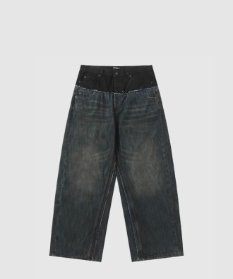 컷 업 배기 팬츠