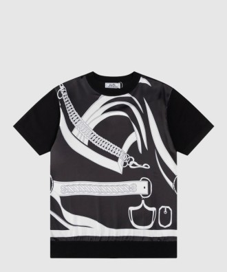 로고 프린트 반팔