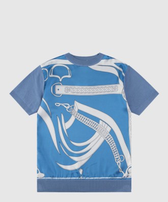 로고 프린트 반팔