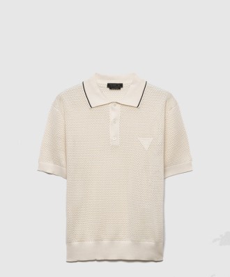 실크 앤 코튼 폴로 셔츠
