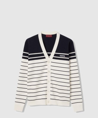 가디건 스트라이프 로고