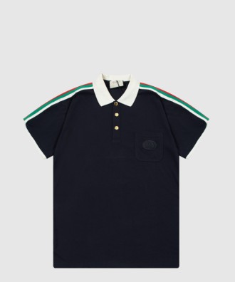 인터로킹 G 코튼 폴로 셔츠