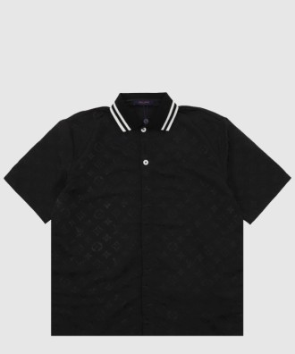 모노그램 자카드 셔츠