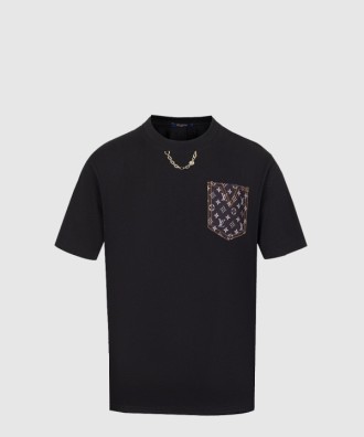 모노그램 포켓 티셔츠