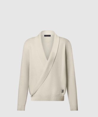 숄 칼라 니트 재킷