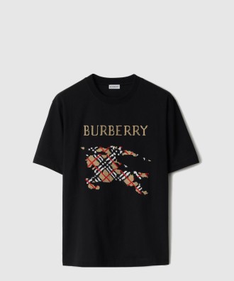 크로스 스티치 EKD 코튼 티셔츠