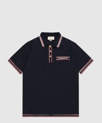 스트레치 비스코스 폴로 탑