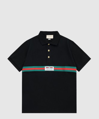 스트레치 비스코스 폴로 탑