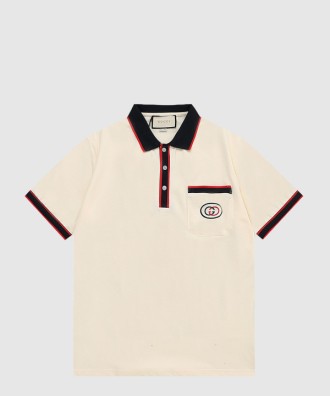 스트레치 비스코스 폴로 탑