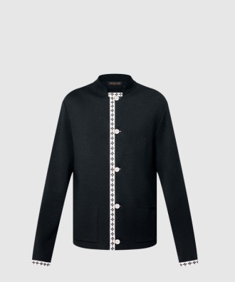 프레피 니티드 울 블레이저