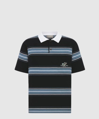 Christian Dior Couture 은방울꽃 폴로 셔츠