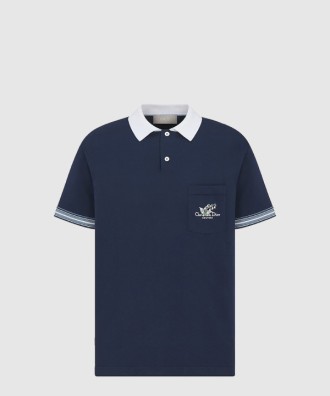 Christian Dior Couture 은방울꽃 폴로 셔츠