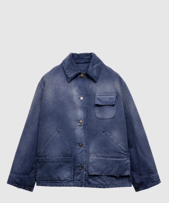 캔버스 트러커 재킷