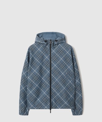 리버시블 체크 재킷