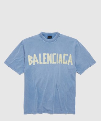 테이프 타입 미디엄 핏 티셔츠