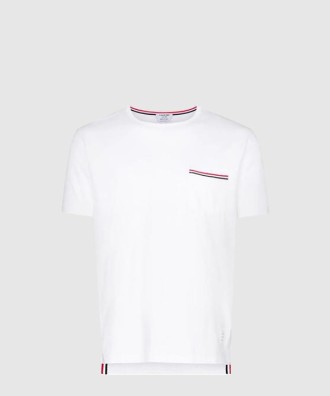 코튼 밀라노 오버사이즈 포켓 티