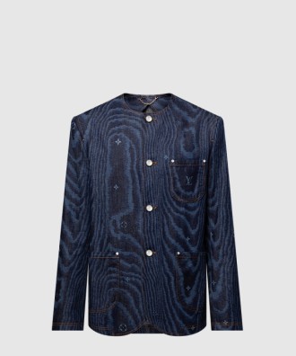 시크 칼라리스 데님 재킷