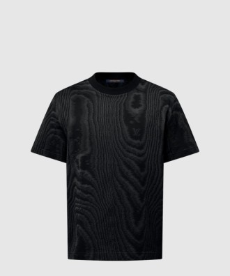 저지 자카드 티셔츠