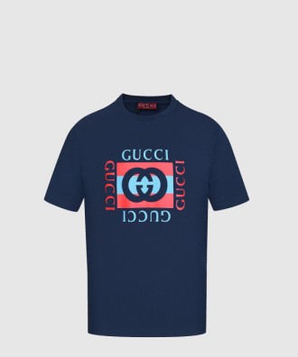 프린트 코튼 저지 티셔츠