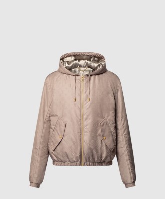 모노그램 패디드 윈드브레이커