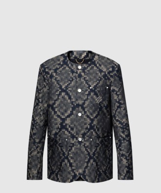 그래픽 칼라리스 데님 재킷