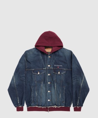 패치드 데님 재킷