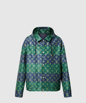모노그램 프린티드 코치 재킷