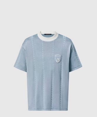 실크 코튼 반팔 크루넥