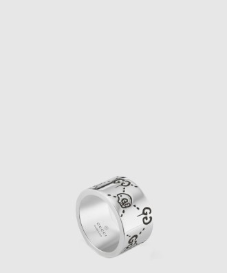 고스트 링 실버링 반지 455319