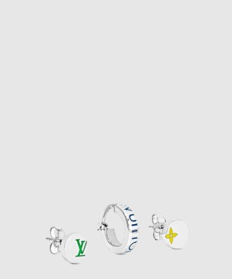 LV 모자이크 귀걸이 M01186