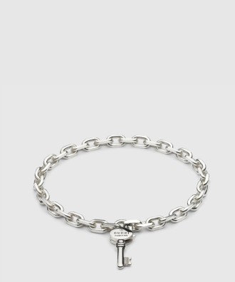 키가 달린 트레이드마크 체인 팔찌 796345