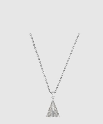 종이비행기 목걸이 M01034