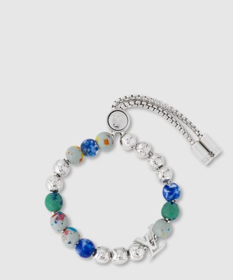 리사이클드 모노그램 비즈 (Monogram Beads) 팔찌 M1666A