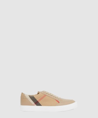 뉴 살몬드 하우스 체크 스니커즈 40400571