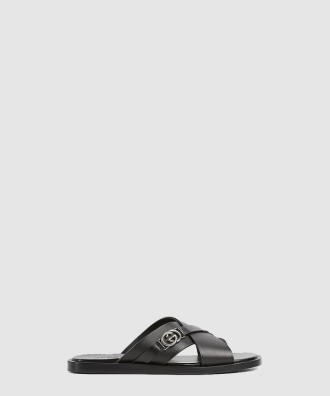 인터로킹 G 슬라이드 샌들 831275