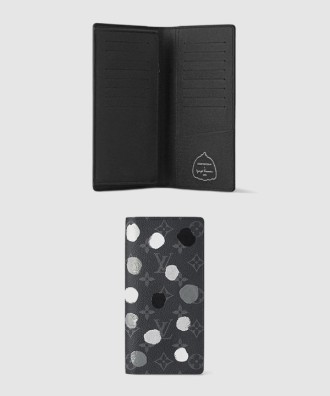 LV X YK 브라짜 월릿 장지갑 카드 지갑 쿠사마 M81932